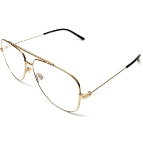 Gucci Men's Gold Eyeglasses! - Picture 1 of 4
